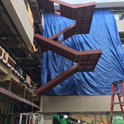 Floating Stair Framing